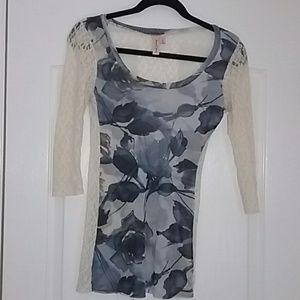 Sweet Pea by Stacy Frati - Sheer and Lace shirt